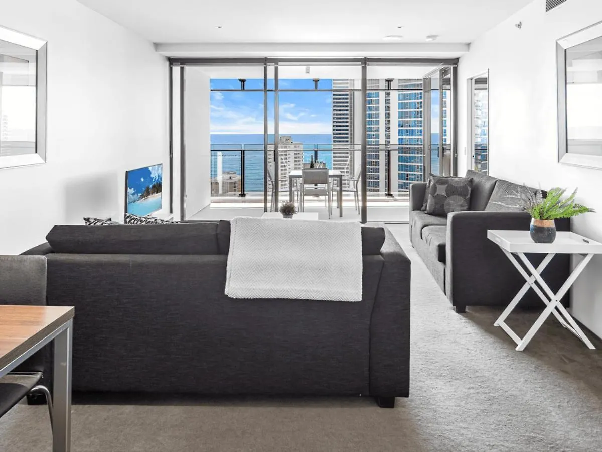 شقة Circle On Cavill 25Th Floor With Ocean Views - Coasthm غولد كوست